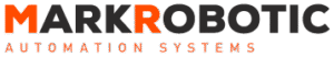 شعار شركة MarkRobotic المتخصصة في الحلول الروبوتية والتقنية