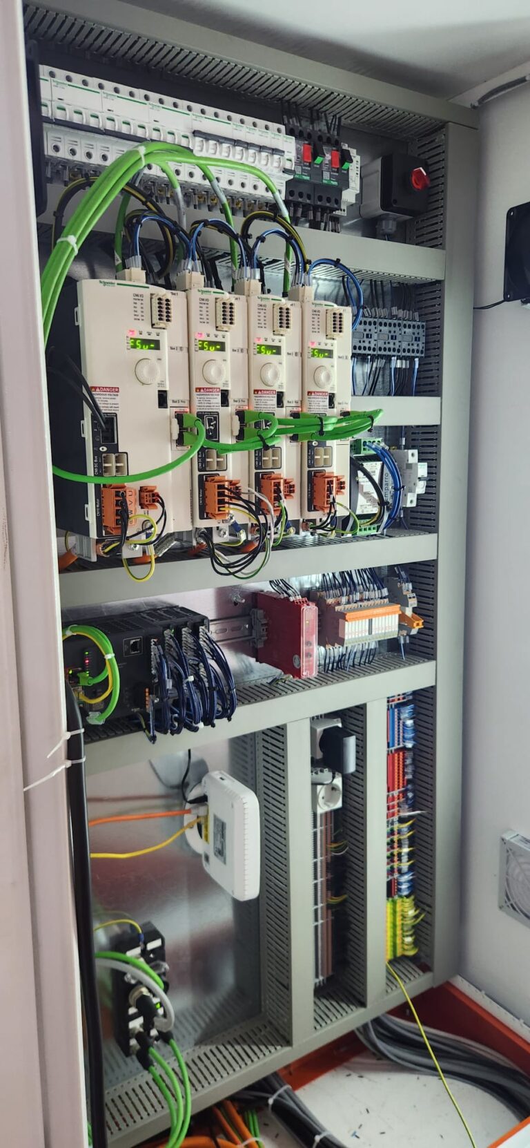 Electric panel for our iml robot